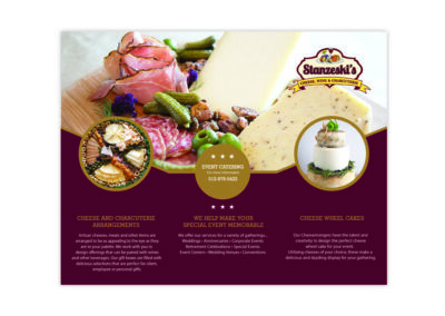 Stanzeski's Wine Cheese & Charcuterie Brochure